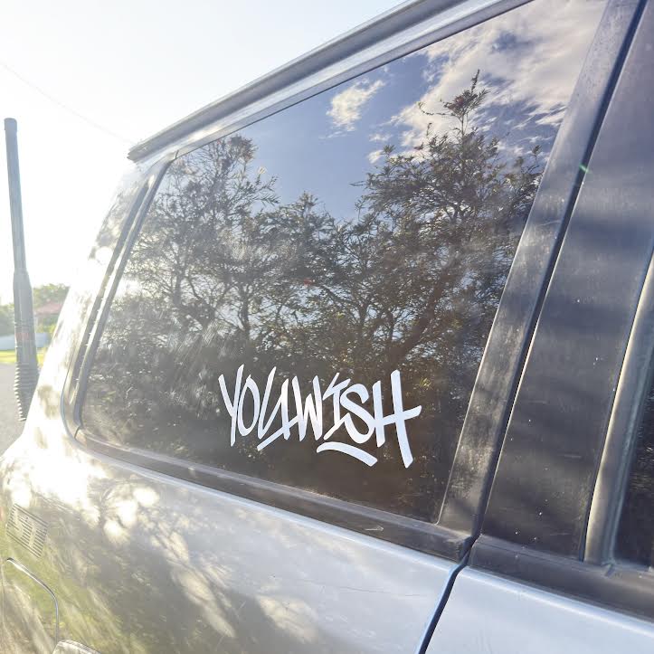 YouWish decal Sticker