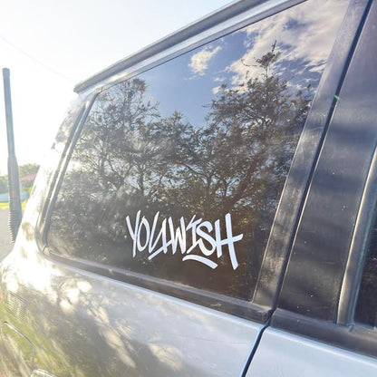 YouWish decal Sticker