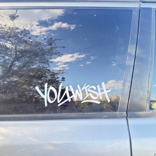 YouWish decal Sticker