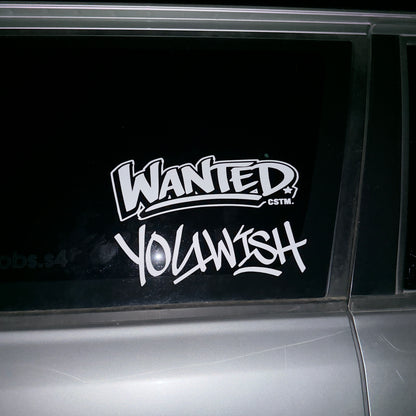 Wanted decal